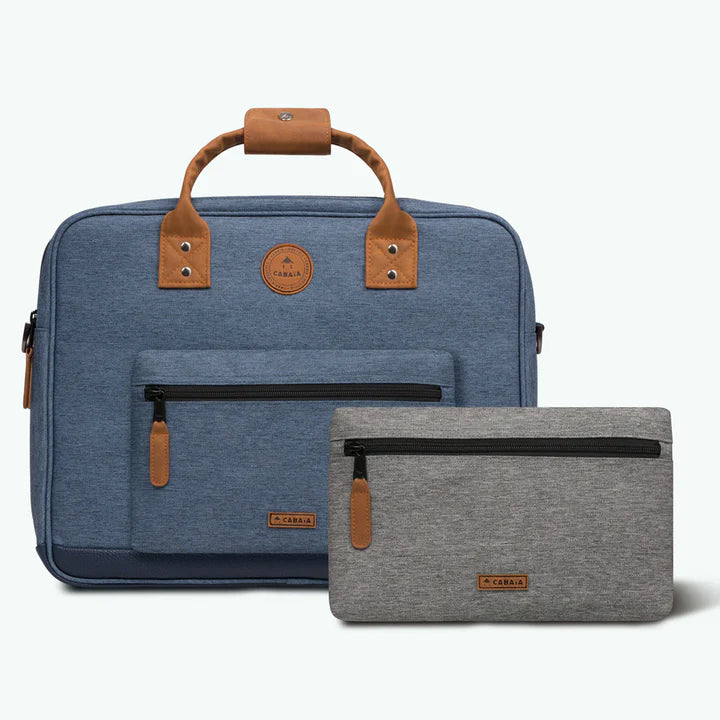 Cabaia Paris Messenger 15'' Mavi Unisex Laptop Çantası