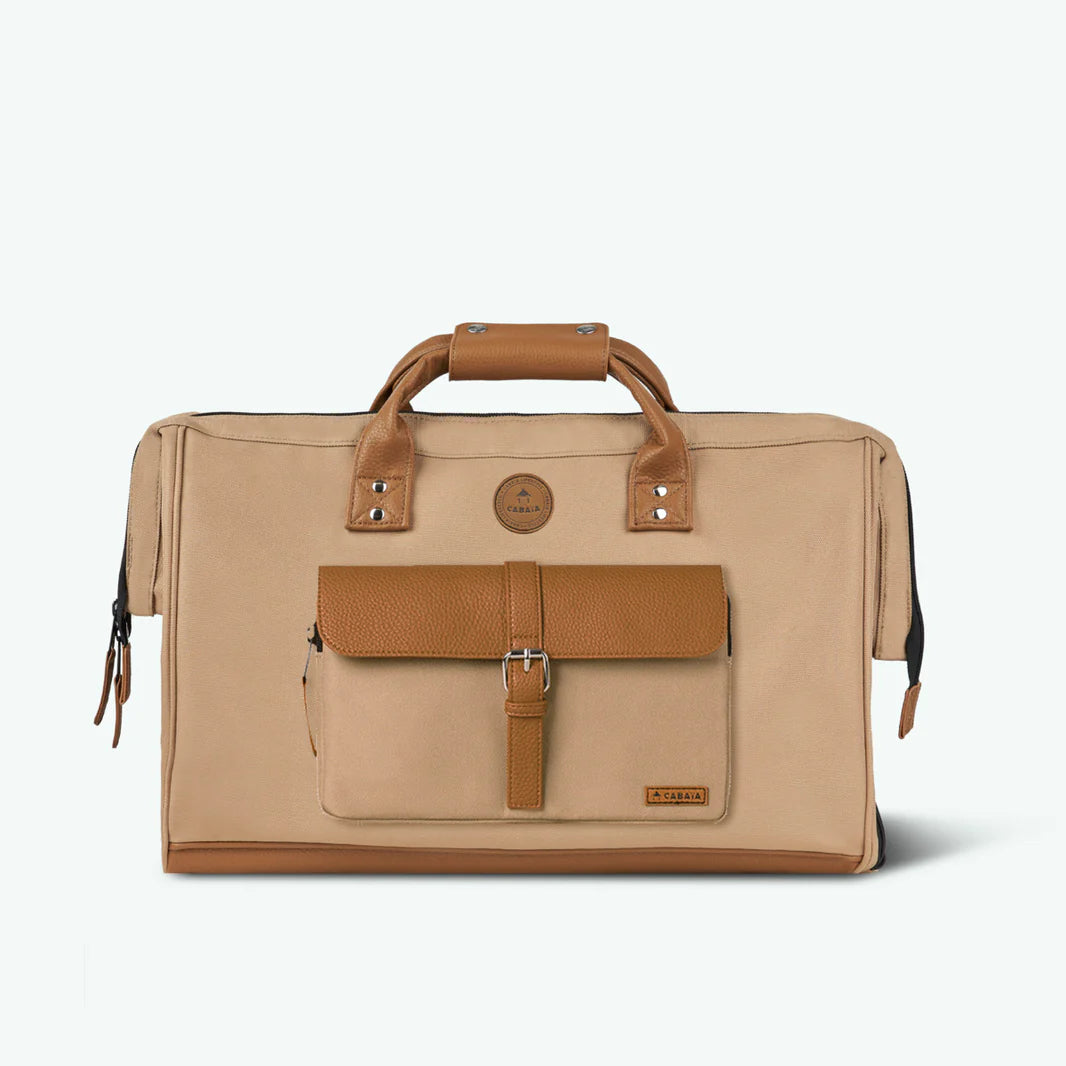 Kuala Lumpur Duffle Unisex Bej Seyahat Çantası