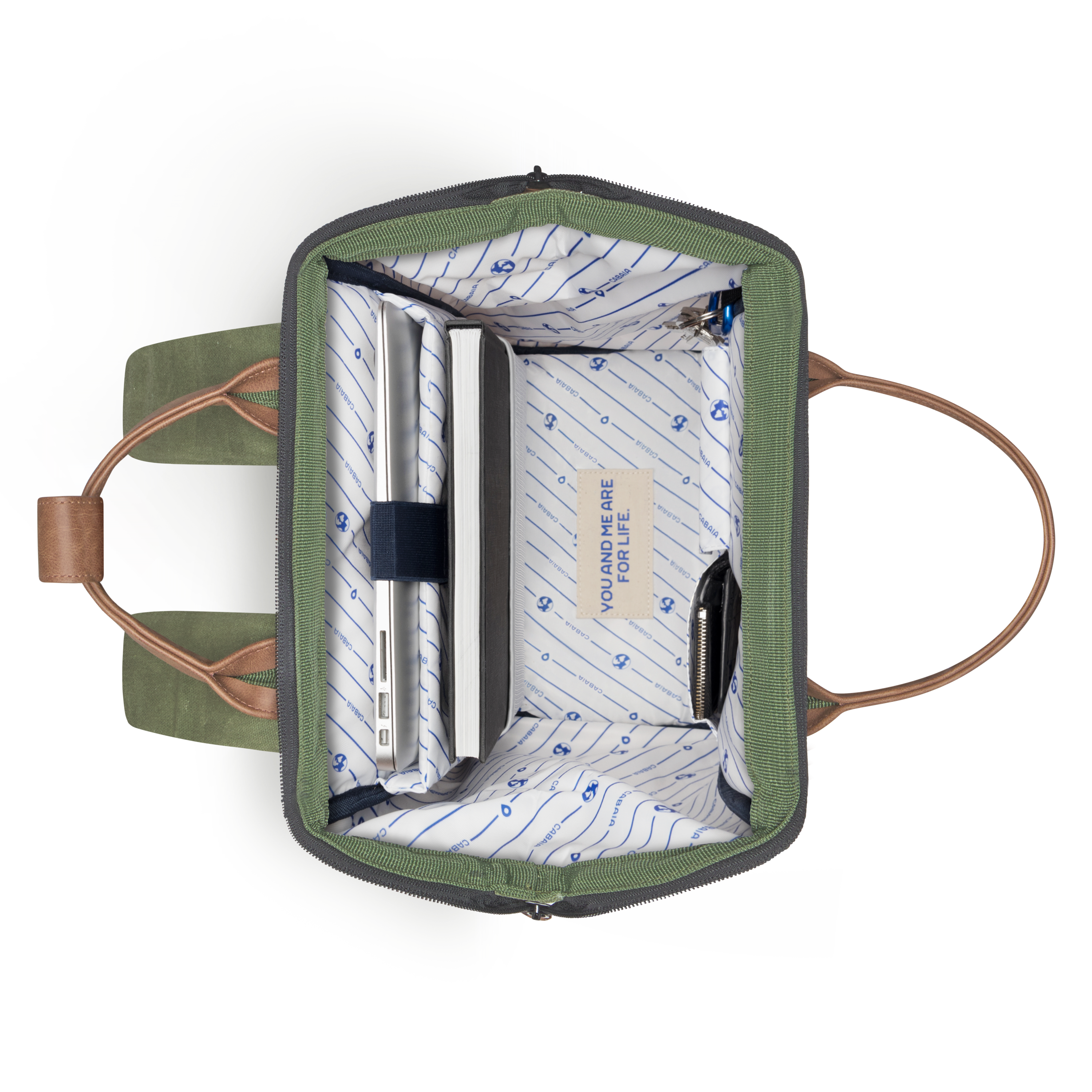 Cabaia Adventurer Waxed Coton Nicosia Medium Sırt Çantası