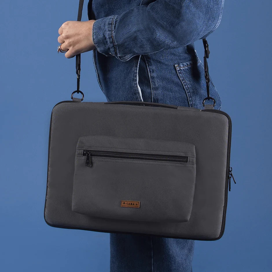 Cabaia Downtown Core 15'' Gri Laptop Çantası