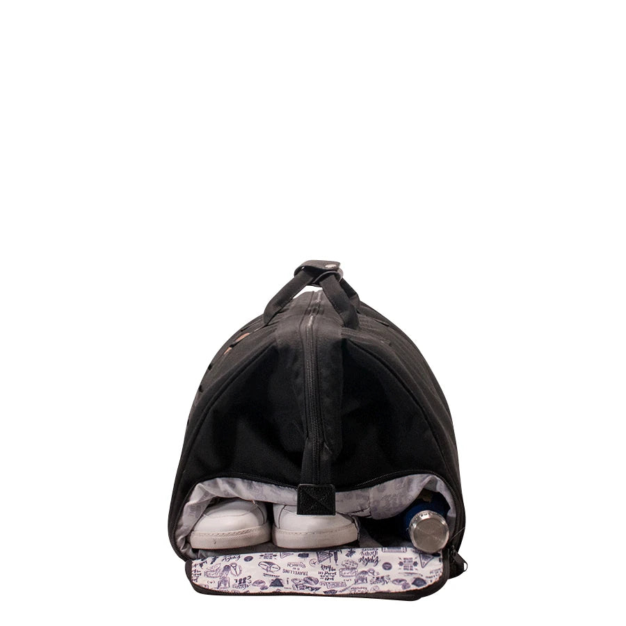 Cabaia Berlin Duffle Siyah Unisex Seyahat Çantası